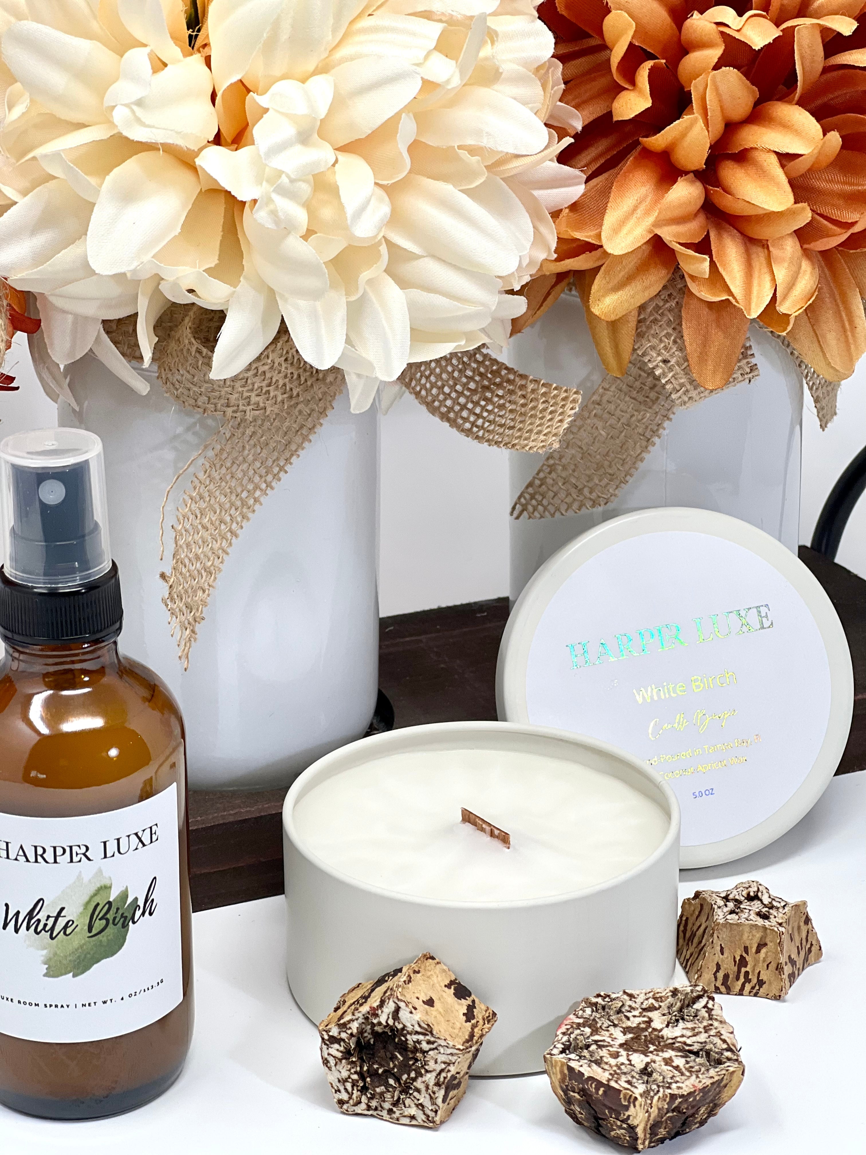 White Birch Candle (small) Harper Luxe